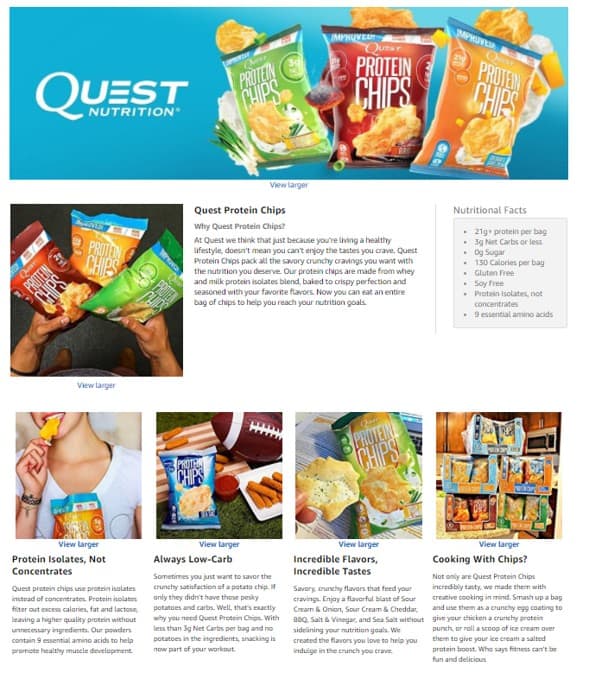 Qwest enhanced content