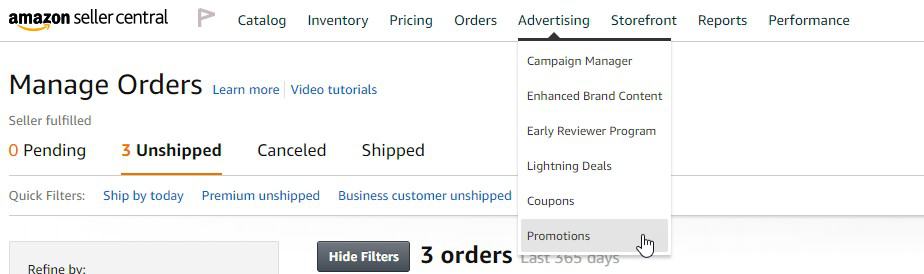 How to Set Up a Lightning Deal on  Seller Central - E