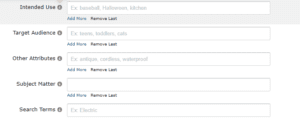 A screenshot of the settings for a WordPress plugin designed for Amazon seller central management in the marketplace.