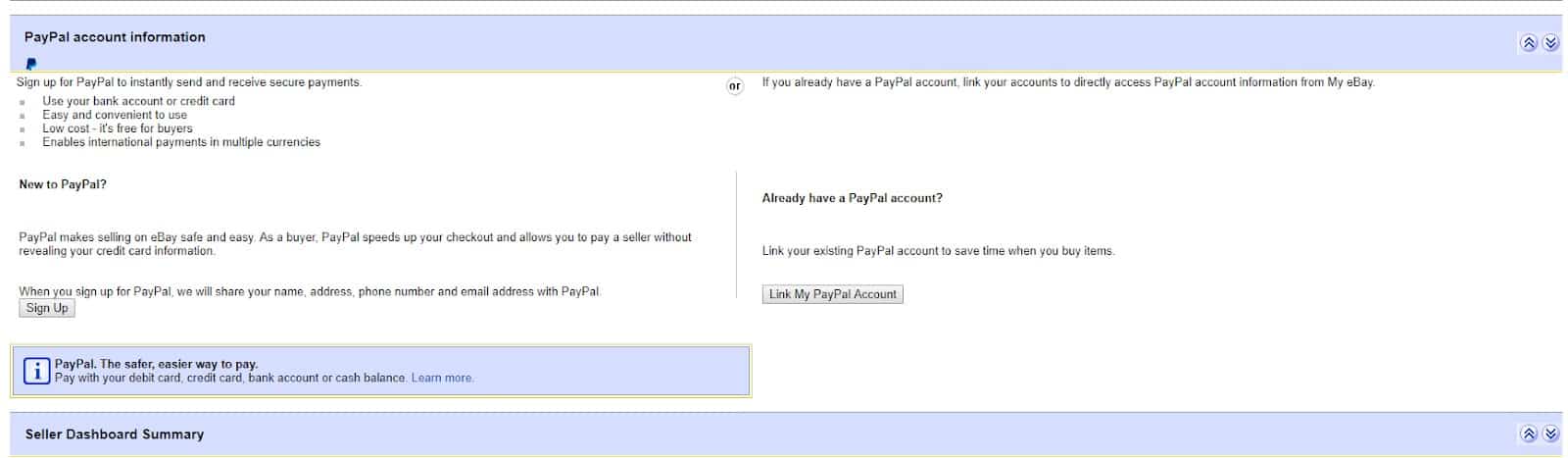 eBay How to Connect PayPal to eBay Account 2