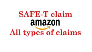 Safe t claim Amazon all types of claims with seller central management.