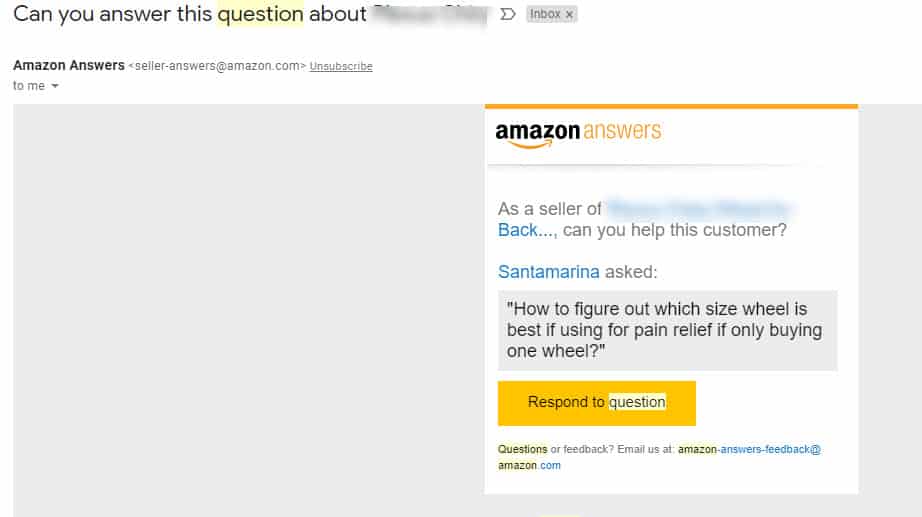 amazon answers