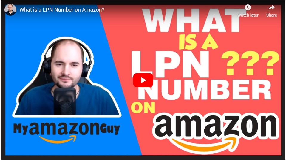 Mazon Lp/ng LPN Numbers on Amazon: Boost Sales with My Amazon Guy