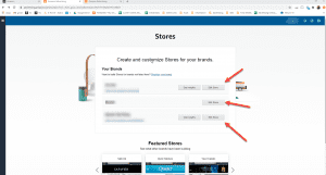 A screen shot of a web page with a sign up button for account management on a marketplace.
