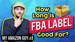 How long is fba label valid for in Seller Central management?