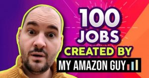100 jobs created by My Amazon Guy, an Amazon marketplace specialist.