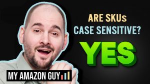 Are skus case sensitive in Amazon? Yes.