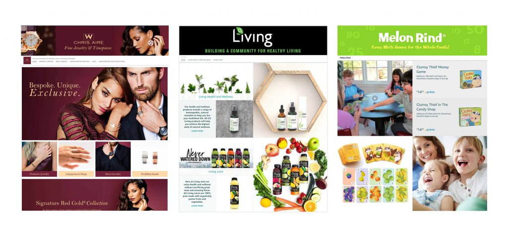 A diverse marketplace collage featuring a range of products available on Amazon.