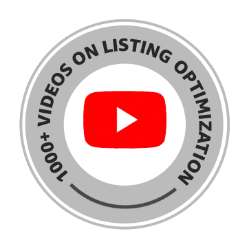 Youtube videos on account management and listing optimization.