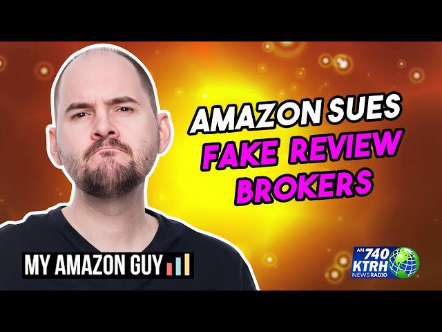 Amazon sues fake review brokers that exploit its marketplace.
