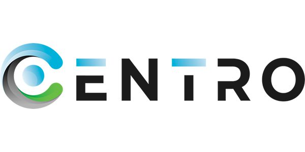 A marketplace logo featuring the word "centro" for efficient marketing management.