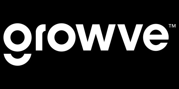 A black background with the word growwe on it, featuring marketing management and marketplace.
