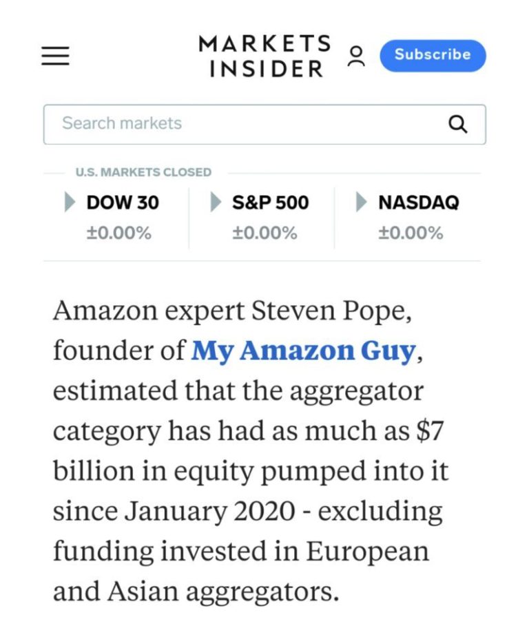 [Steven Pope], founder of [My Amazon Guy], is an [Amazon] expert specializing in [marketing management] on the platform.