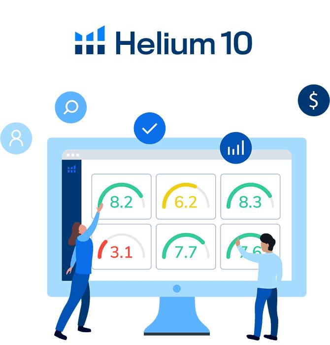 Helum 10 offers comprehensive Amazon seller central management and account management tools.