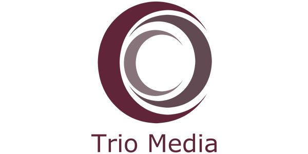 The logo for trio media, an Amazon account management company.