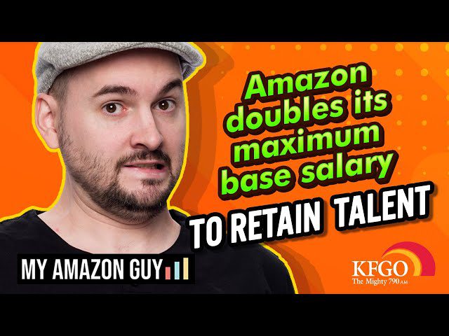 Amazon increases its maximum salary to retain talent in account management.
