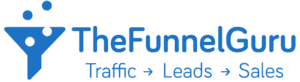 The funnel guru logo, designed by My Amazon Guy, represents expertise in Seller Central Management and Marketing Management.