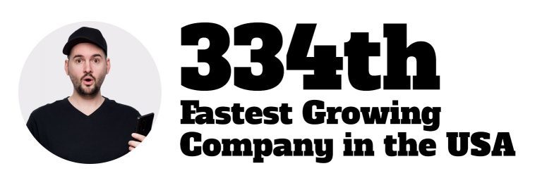 334th largest growing company in the USA