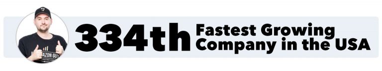 334th fastest growing company in the USA