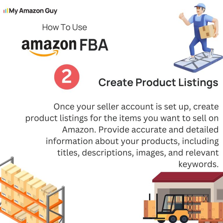 How to set up your  product listing