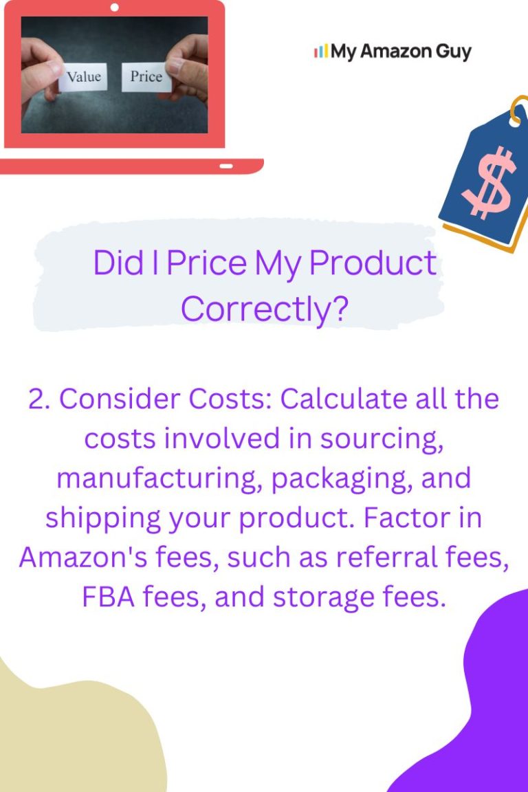 Are my product prices correct in the marketplace?