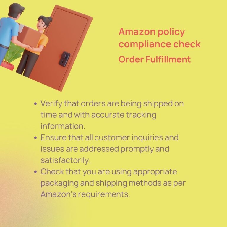 My Amazon Guy ensures policy compliance for Amazon orders through comprehensive account management.