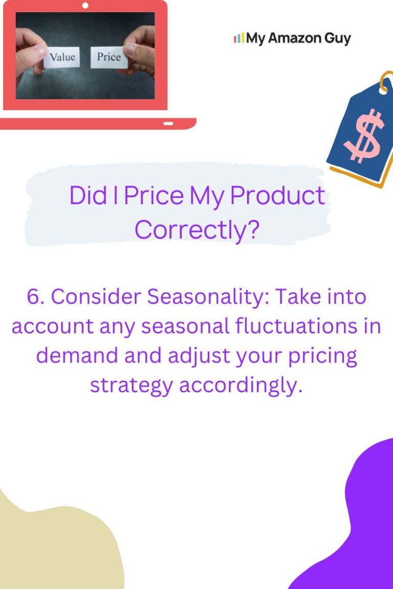 Did my marketing management strategy affect the pricing of my product correctly?