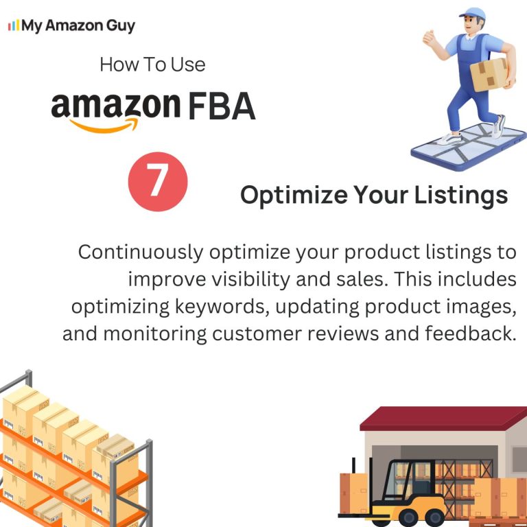 Discover 7 effective strategies to optimize your Amazon FBA listings, leveraging the expertise of My Amazon Guy for exceptional account management in the competitive marketplace.