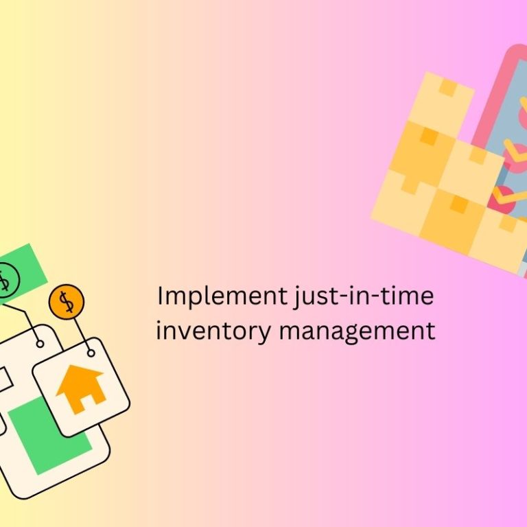 Implement just-in-time inventory management for Amazon marketplace.
