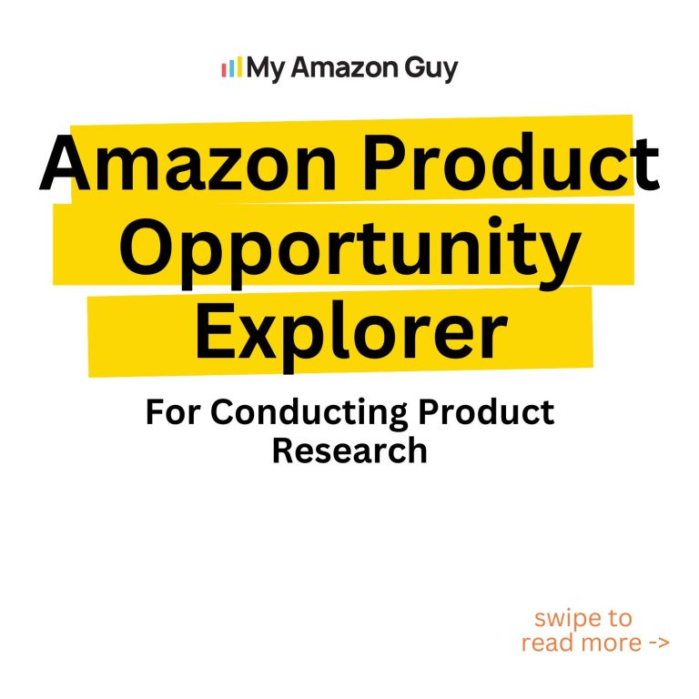 Amazon product research tool for marketing and seller central management.