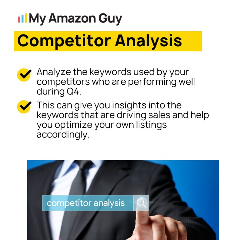 My Amazon Guy marketplace competitor analysis.