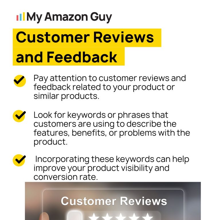 My Amazon Guy provides marketplace management and seller central management services, specializing in customer reviews and feedback.
