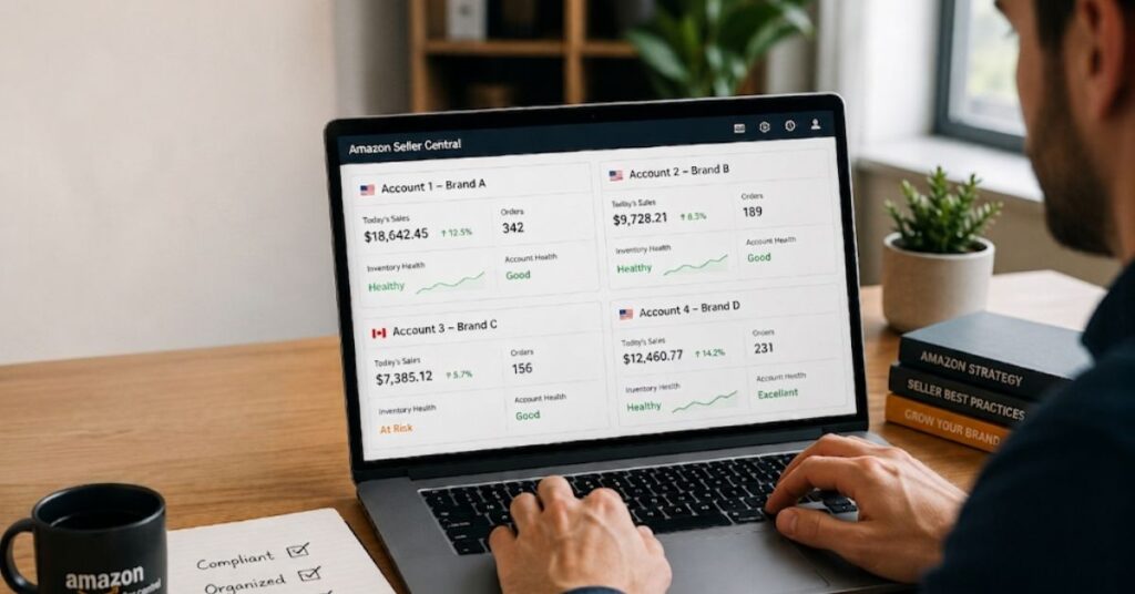 Expertly Consolidating and Managing Multiple Amazon Seller Accounts