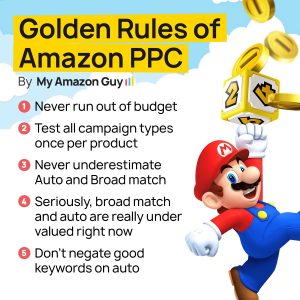 Golden Rules of Amazon PPC