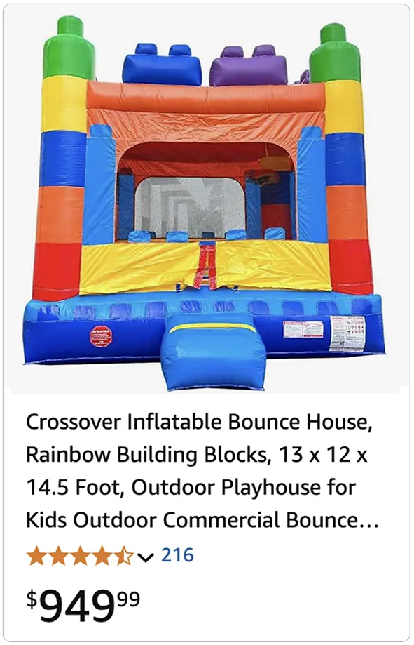 Amazon Case Study Tent and Table