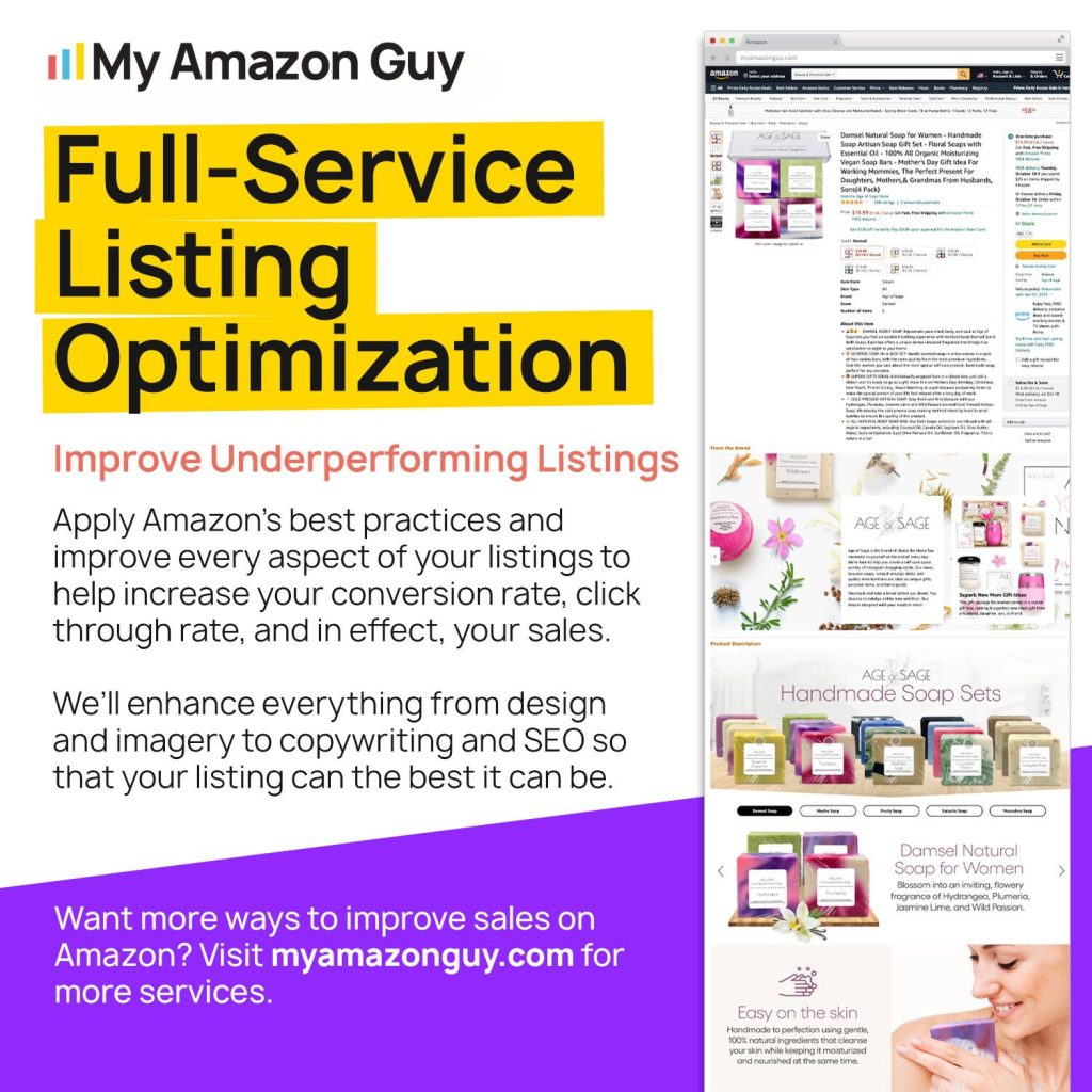 Full Service Amazon Agency Listing Optimization