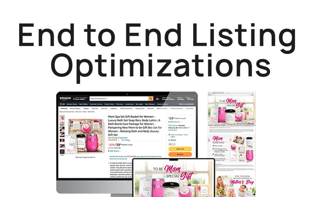 End to End Amazon Listing Optimizations