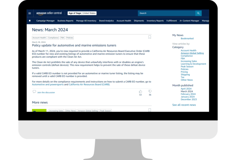 Amazon Seller Central News - March 2024 Updates 1 Amazon Seller Central News - March 2024 Updates
