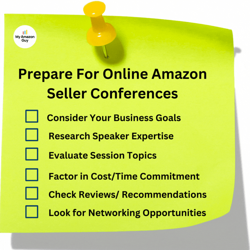 Online Amazon Seller Conferences Preparation