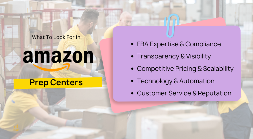 What To Look for in Amazon Prep Centers