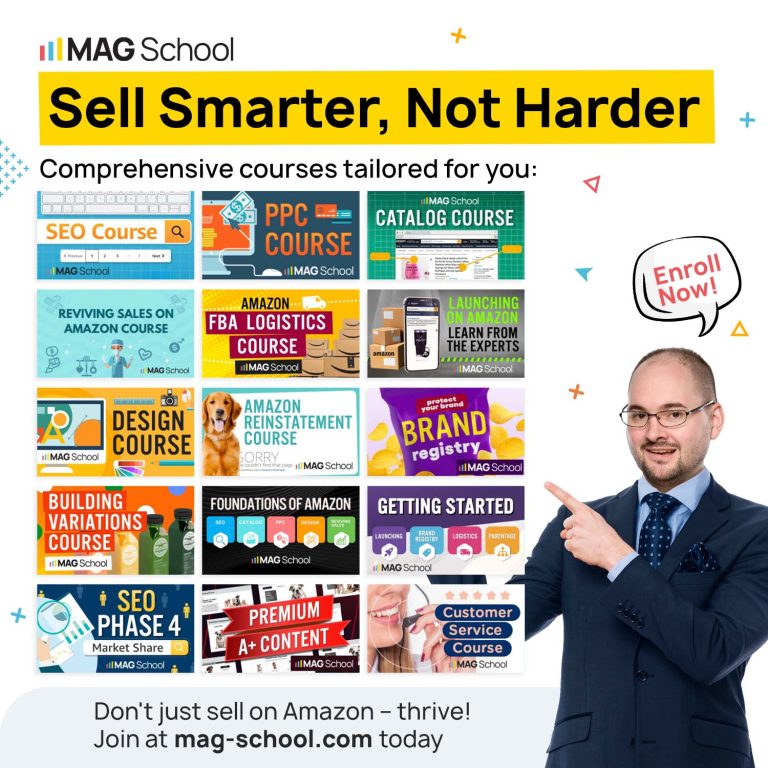 Sell Smarter, Not Harder With The Best Amazon Seller Courses From MAG School