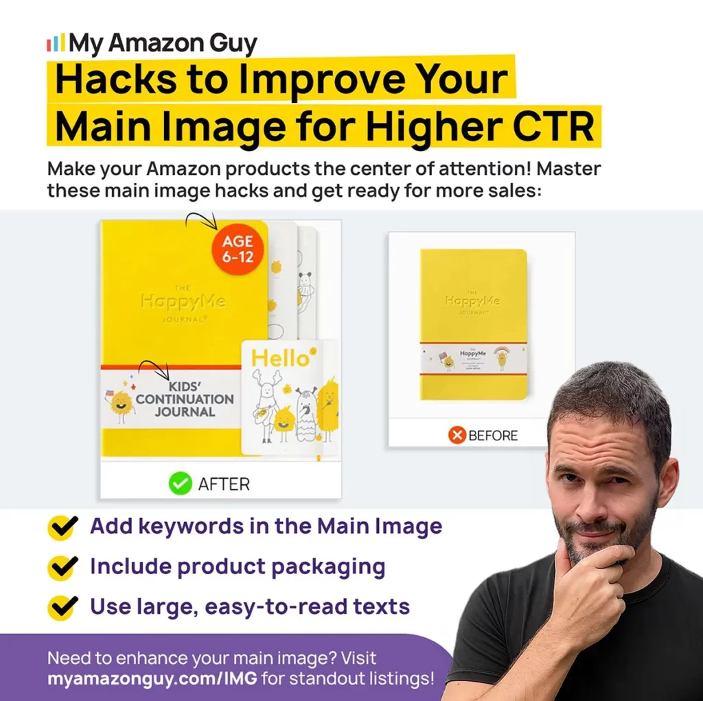 Amazon A9 Algorithm Hacks to Improve Your Main Image for Higher CTR
