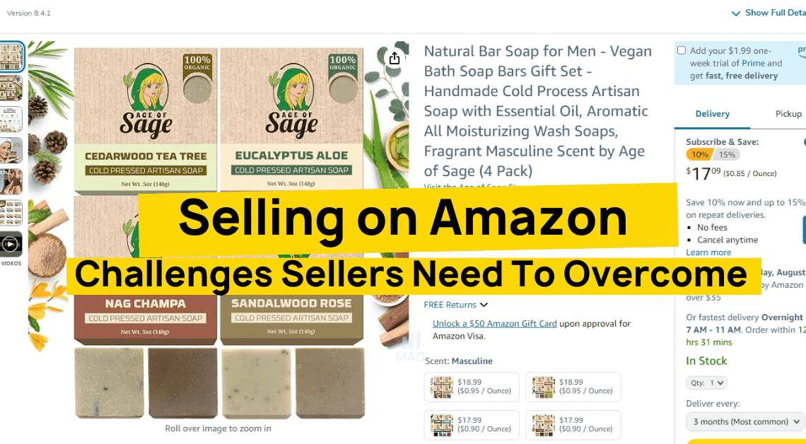 Selling on Amazon: 24 Challenges and Solutions for Amazon Sellers