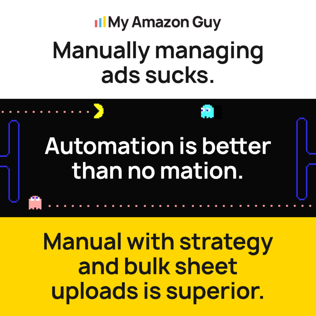 Amazon Bulksheets or Amazon PPC Software Manually managing ads sucks