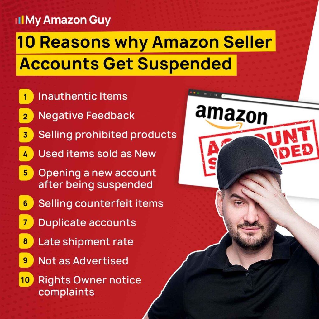 How to Open a New Seller Central Account After Suspension - 10 Reasons Why Amazon Seller Accounts Get Suspended