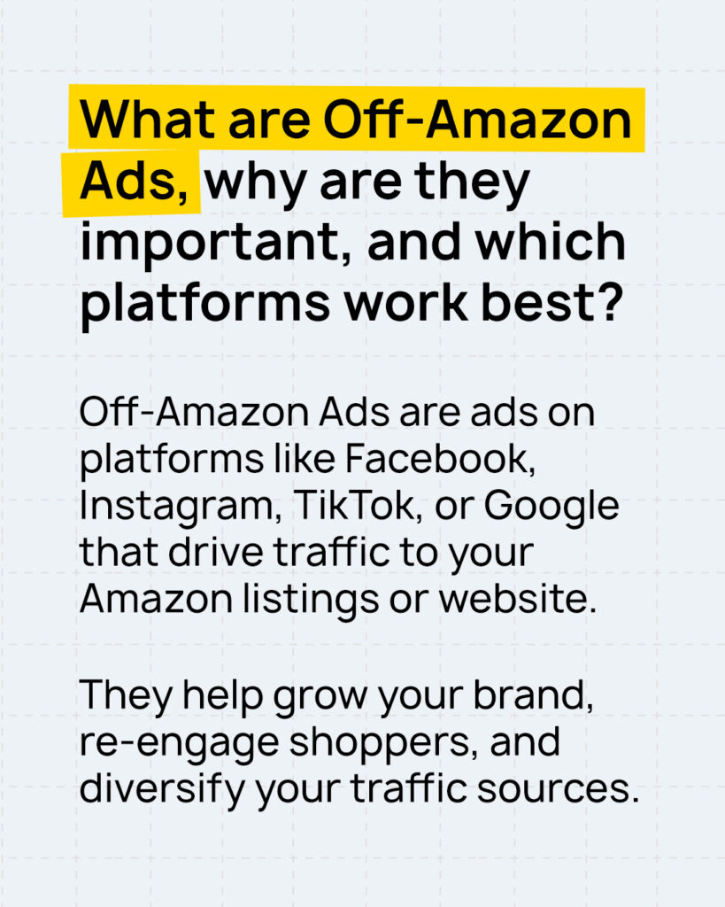 Drive External Traffic to Amazon Listing Looking to Drive Traffic from Outside of Amazon 2