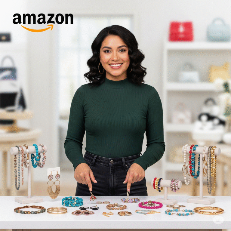 Amazon Seller Competition Drops by 21%: What That Means for You 1 Amazon Seller Competition female seller of fashion accessories