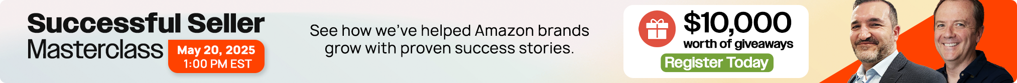 Successful Seller Master Class - Homepage Banner