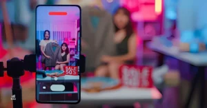 Live social shopping is rising