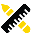 Full Service Amazon Agency in Canada 5 icon design yellow